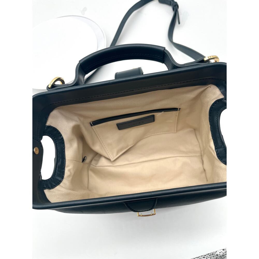 LINJER The Doctor's Bag NWOT, Blue Leather - Picture 8 of 14